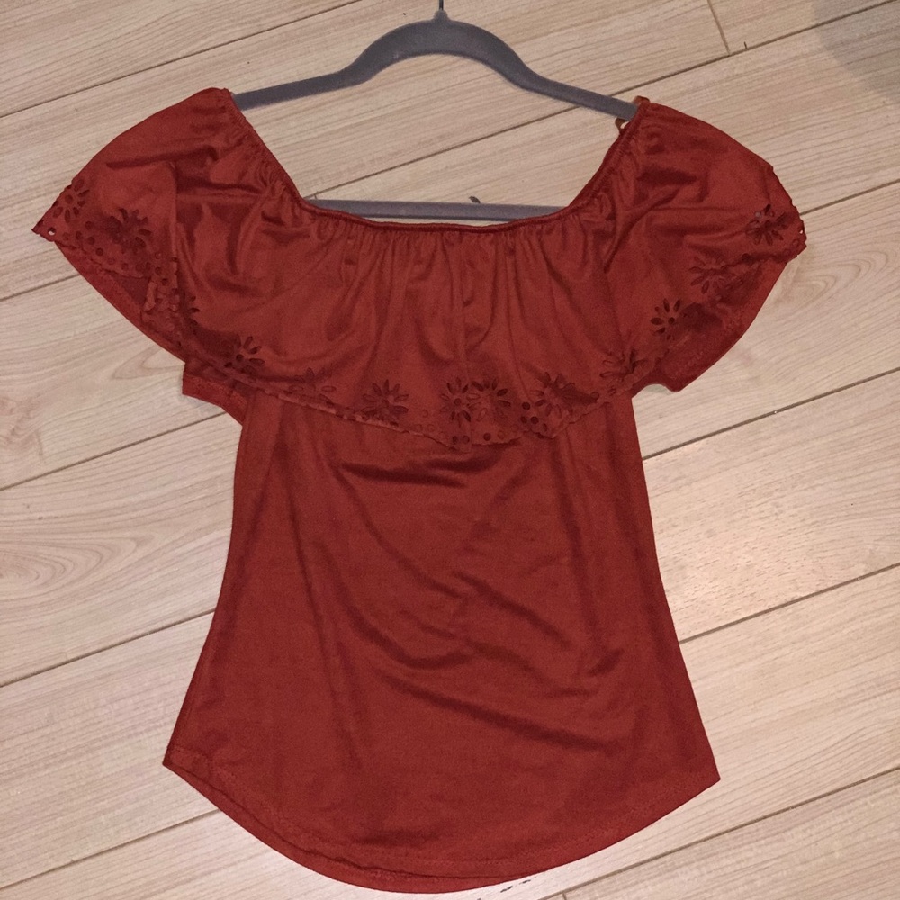 Off the shoulder blouse